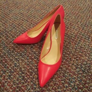 Primark Bold Red Pointed Heels
